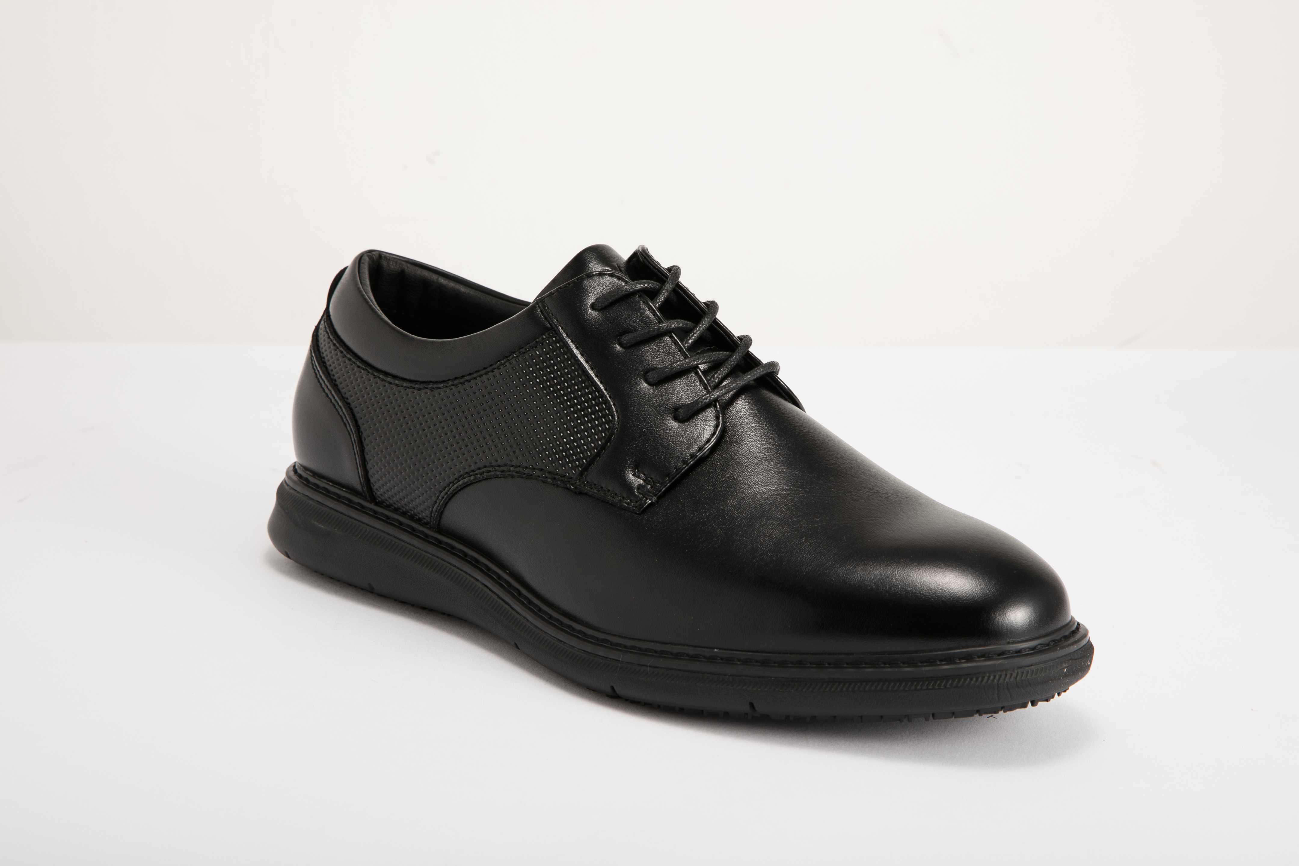 Florsheim - 男裝 CHASE WORK 無飾防水綁帶皮鞋 171416-001