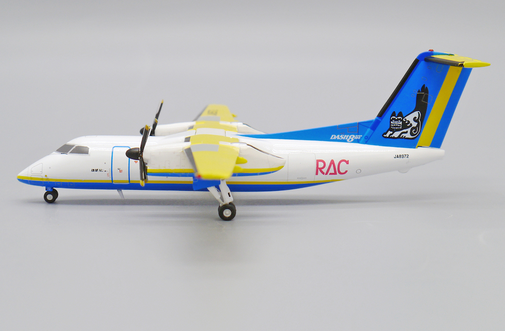 JC wings 1/200 日本琉球空中通勤 琉球エアーコミューター株式会社 DASH8-100Q JA8972 標準塗裝