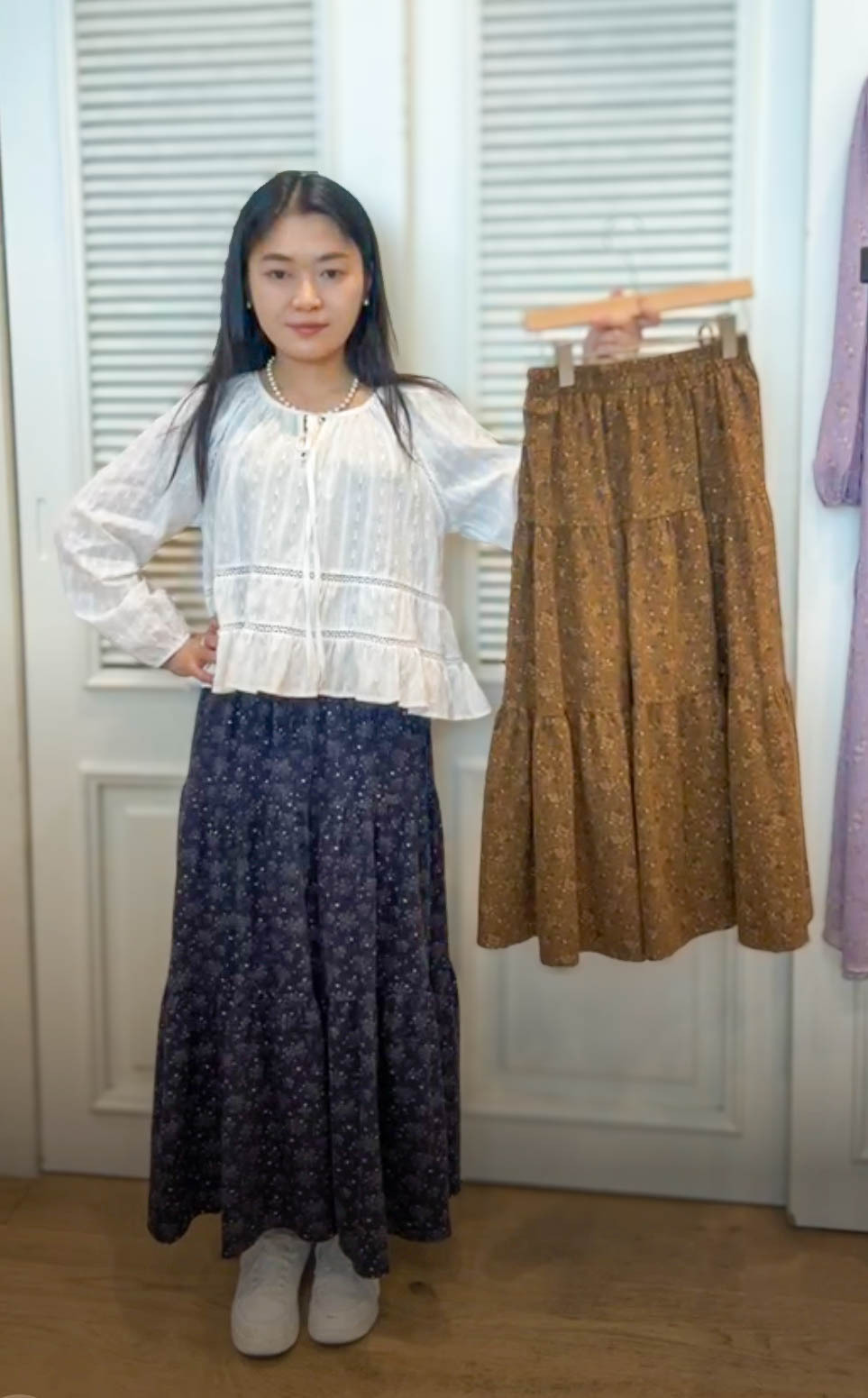 K3945 RM169 ▶️小碎花裙子 👉W:70-100cm H:cm L:80cm