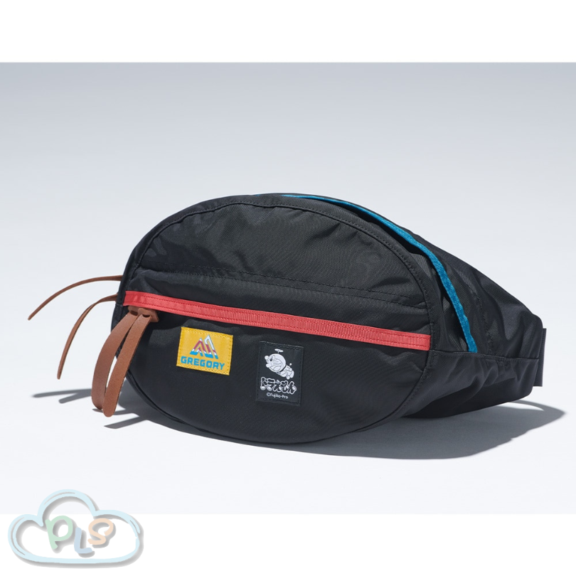 斜揹袋 多啦A夢 小学館百貨店×GREGORY 黑色 #22833-1