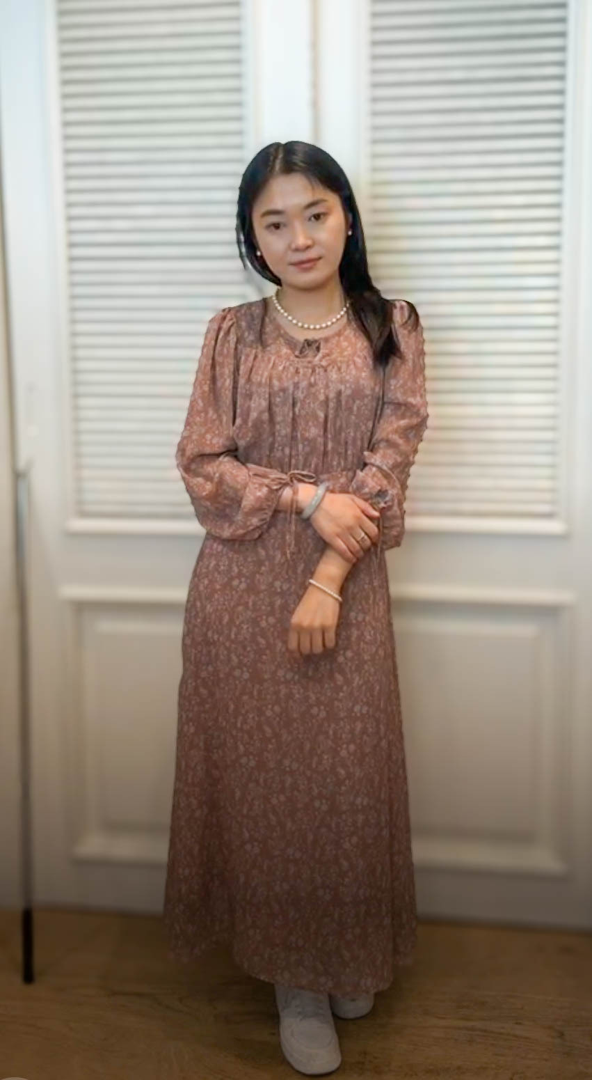 🥰PM_K3925  ▶️胸皺摺洋裝 👉B:94cm W:88cm H:cm L:124cm
