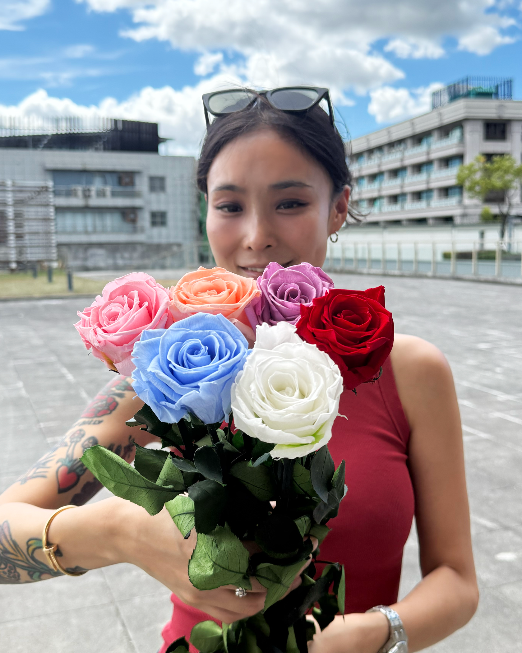 Preserved Stem Roses 永生帶枝玫瑰（12色）