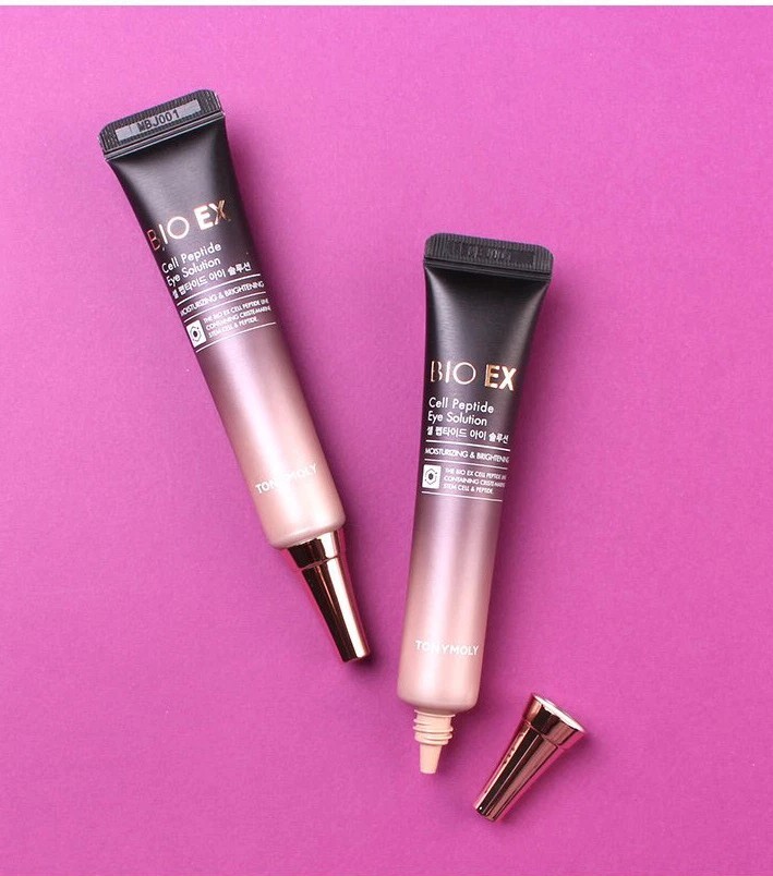 [S] BEAUTY TONY MOLY BIO EX CELL PEPTIDE EYE SOLUTION ANTI WRINKLE & BRIGHTENING, 8806194026725 (SBU28)