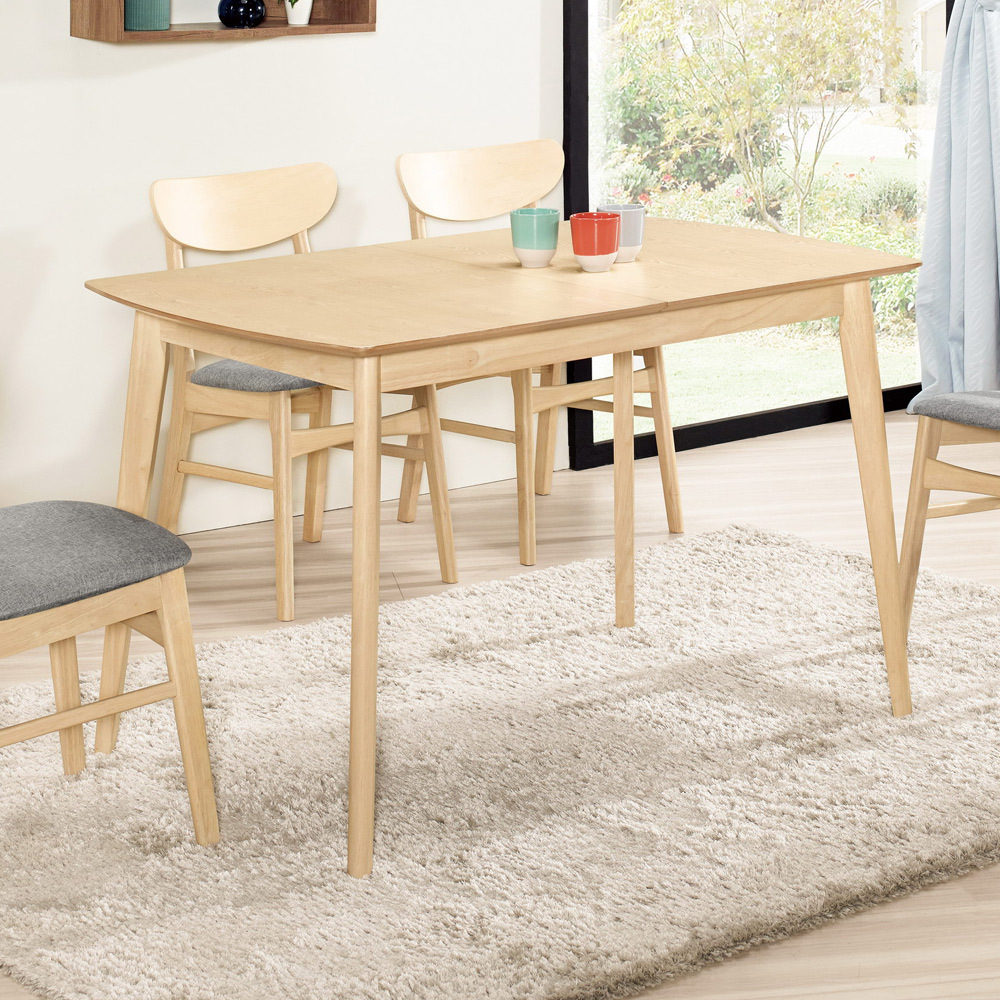 羅夫5尺北歐風拉合/伸縮功能餐桌