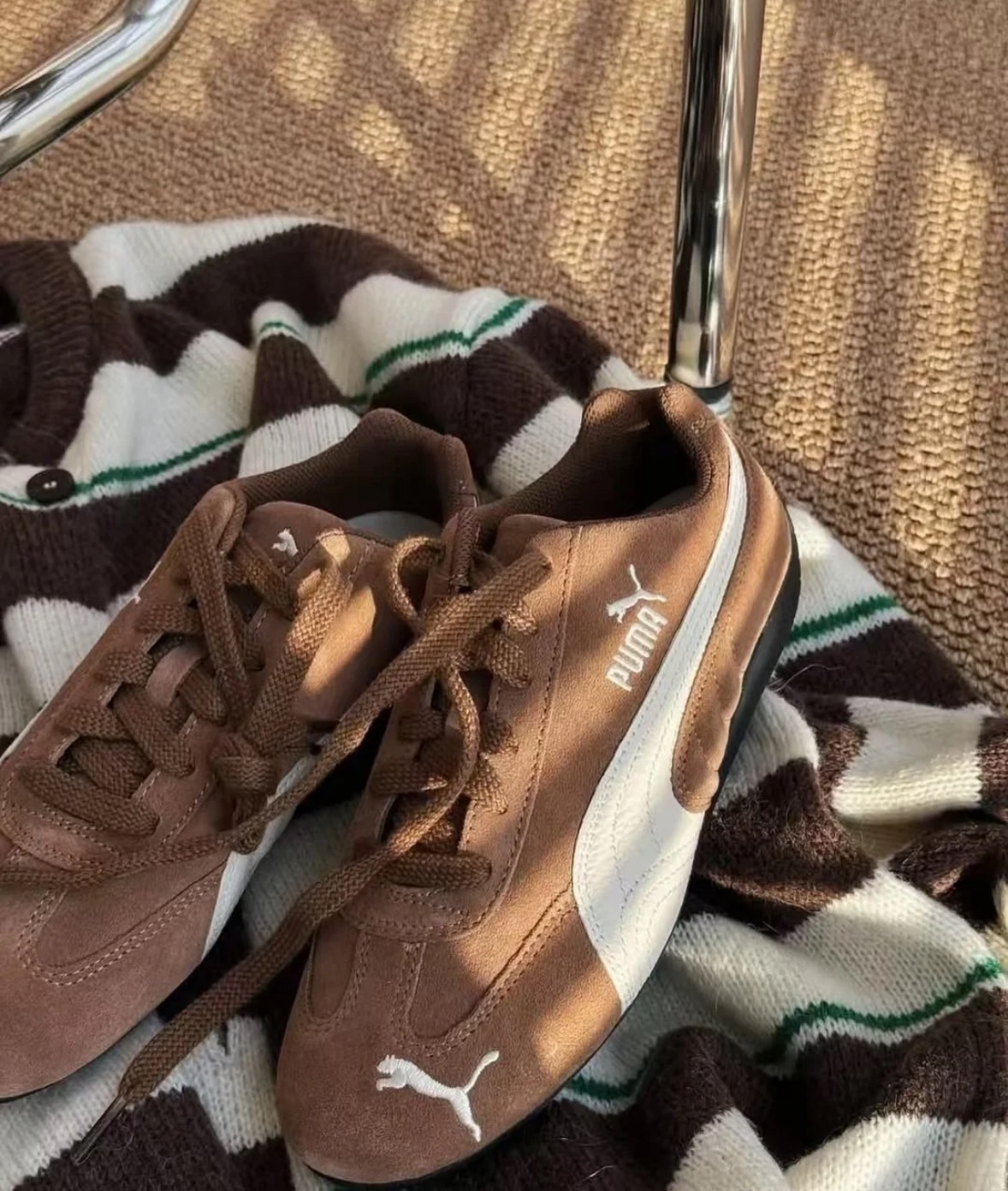 補貨! PUMA 休閒鞋 SPEEDCAT OG 棕色 麂皮 賽車鞋 男女 39884631