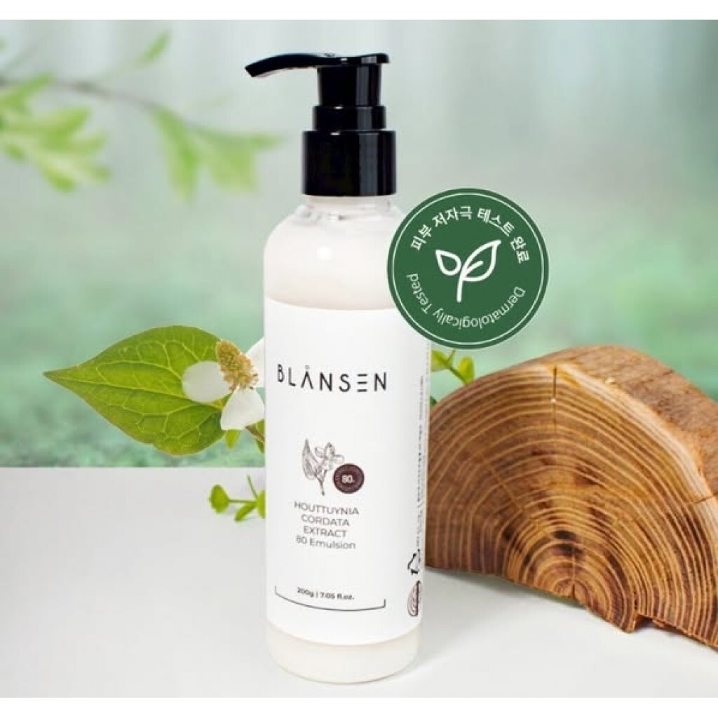 (預購商品 9/8收單)  韓國 BLANSEN 魚腥草80%舒緩保濕乳液-200g