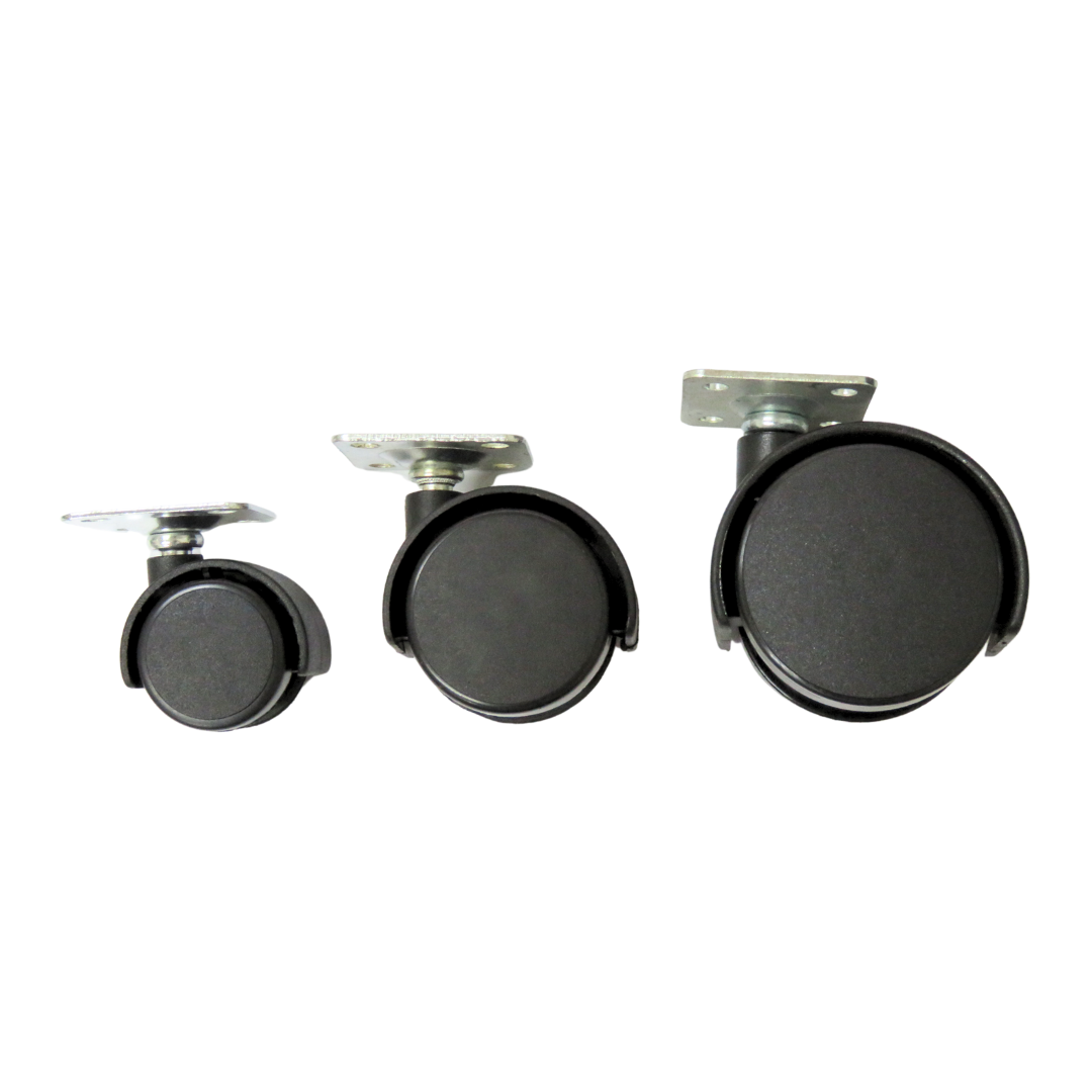 【五金小姐】平板椅輪 30mm 40mm 50mm