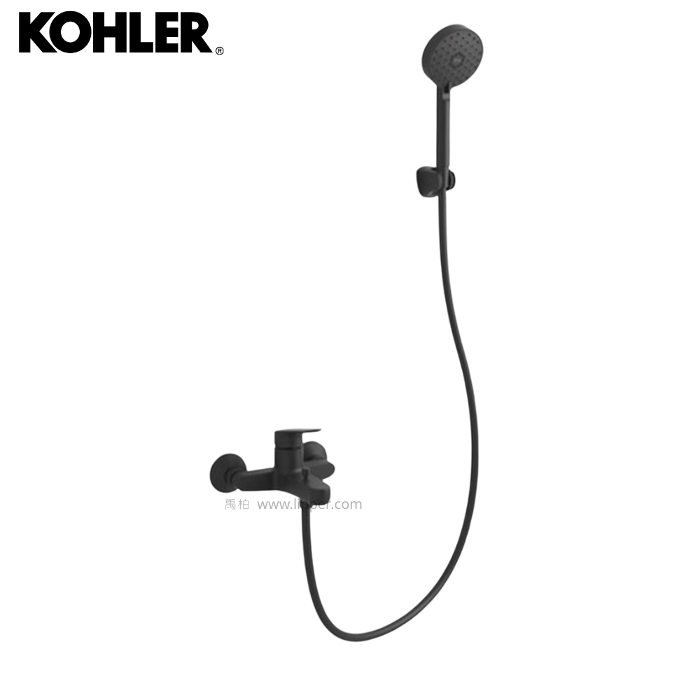 ★ 經銷精選優惠 ★ KOHLER Accliv 沐浴龍頭(霧黑) K-33079T-4-BL