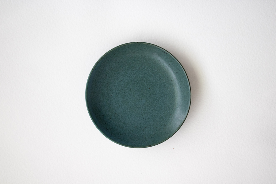 SSS - 陶銘銘皿 / 織部