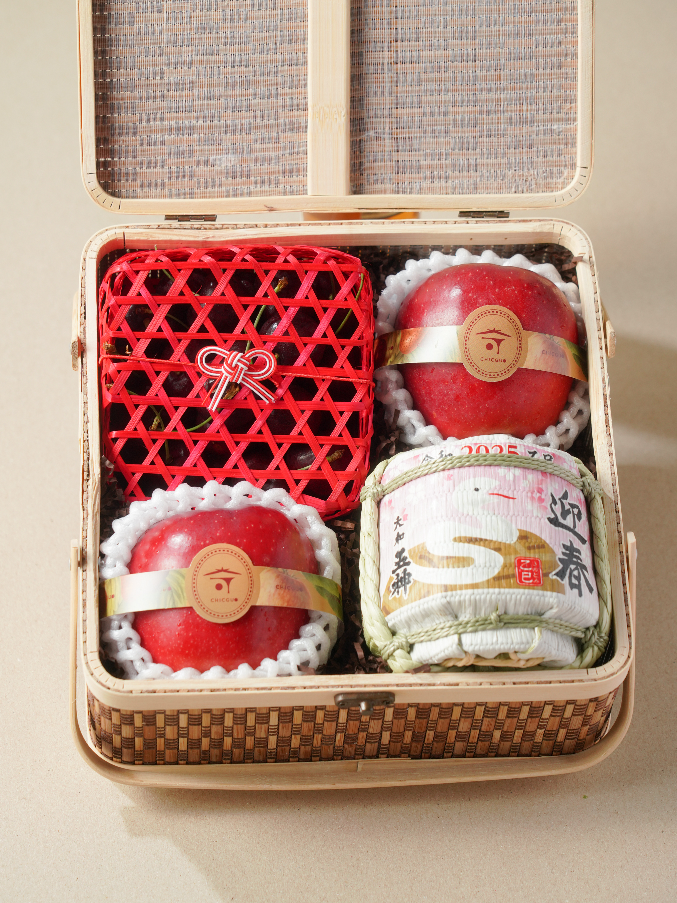 奇果｜竹籃樽酒禮盒