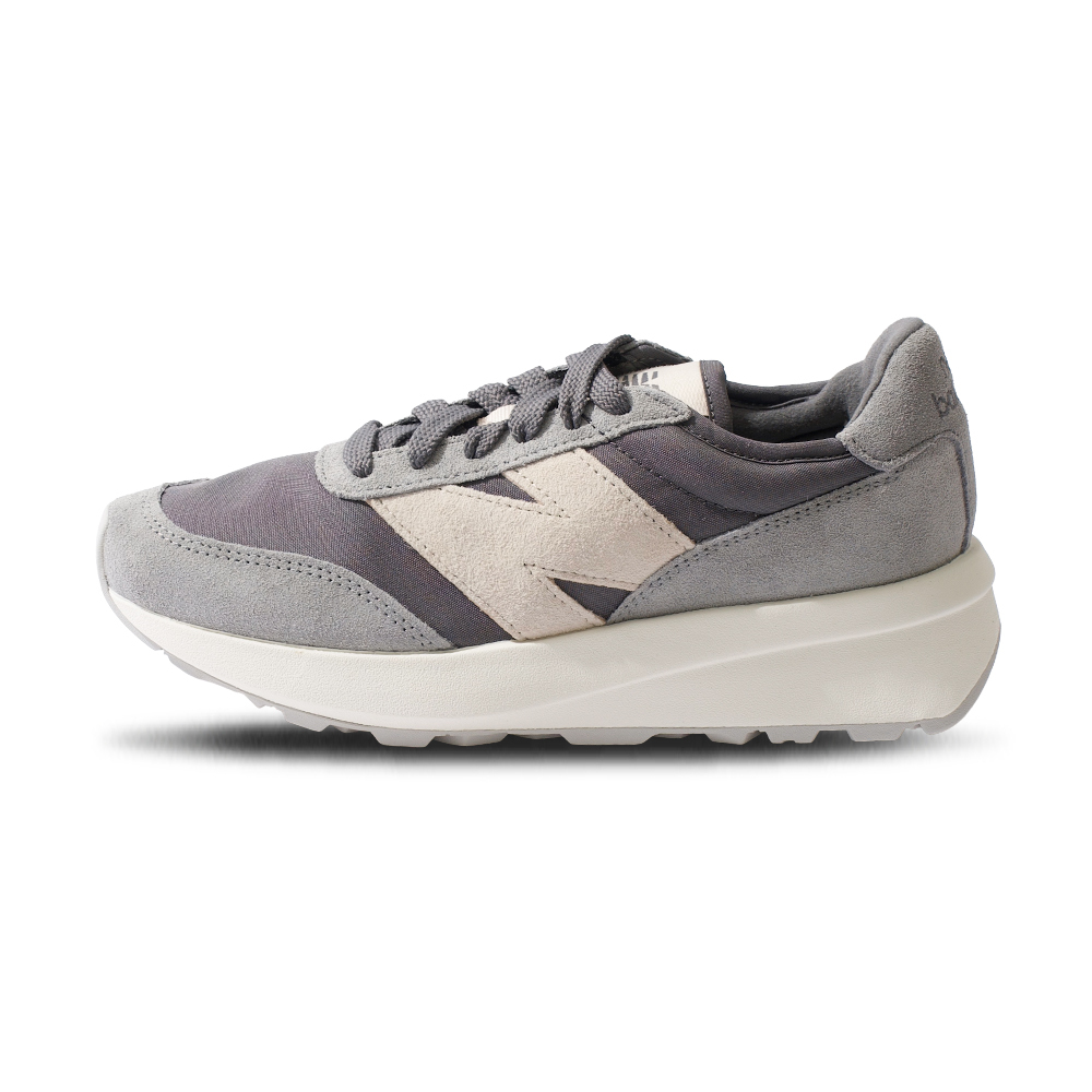 New Balance 370 男鞋 女鞋 米灰色 中性 拼接 麂皮 復古 日常 運動鞋 休閒鞋 U370PD
