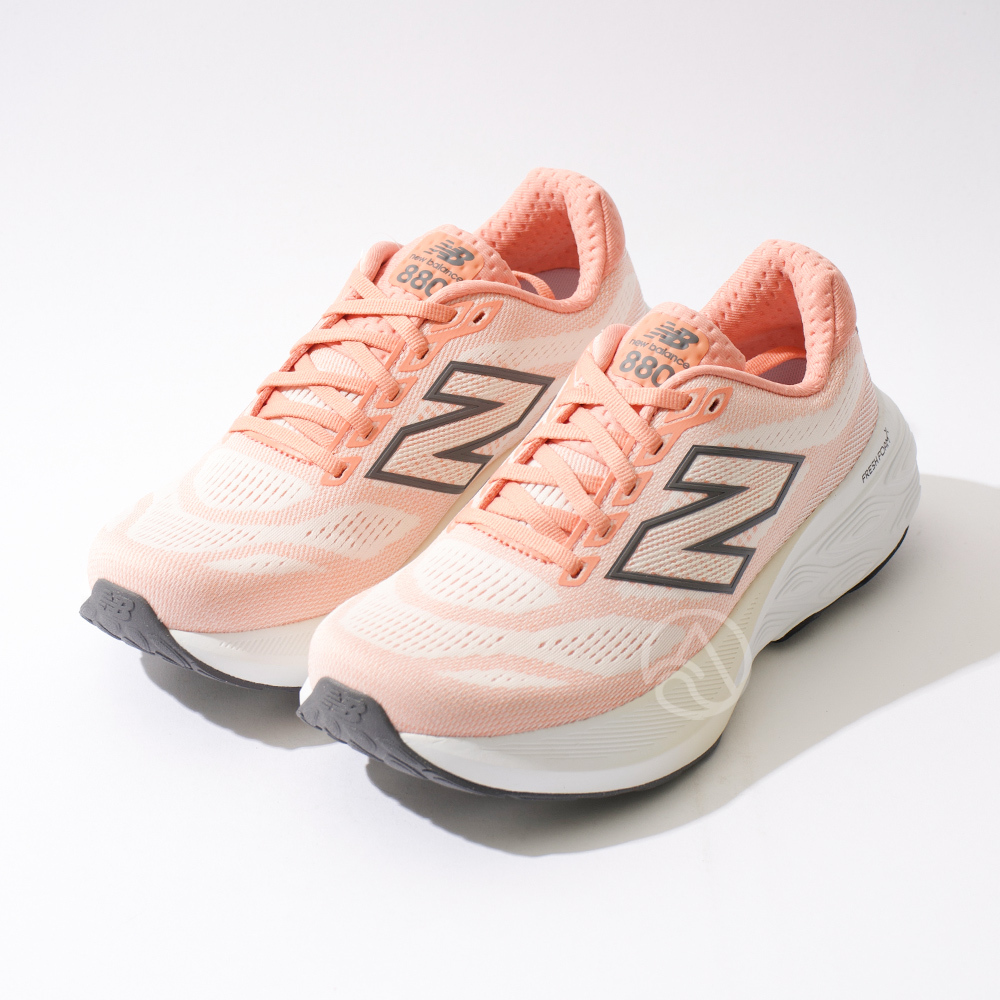 New Balance Fresh Foam 860 女鞋 粉橘色 寬楦 透氣 緩震 運動鞋 慢跑鞋 W880N15