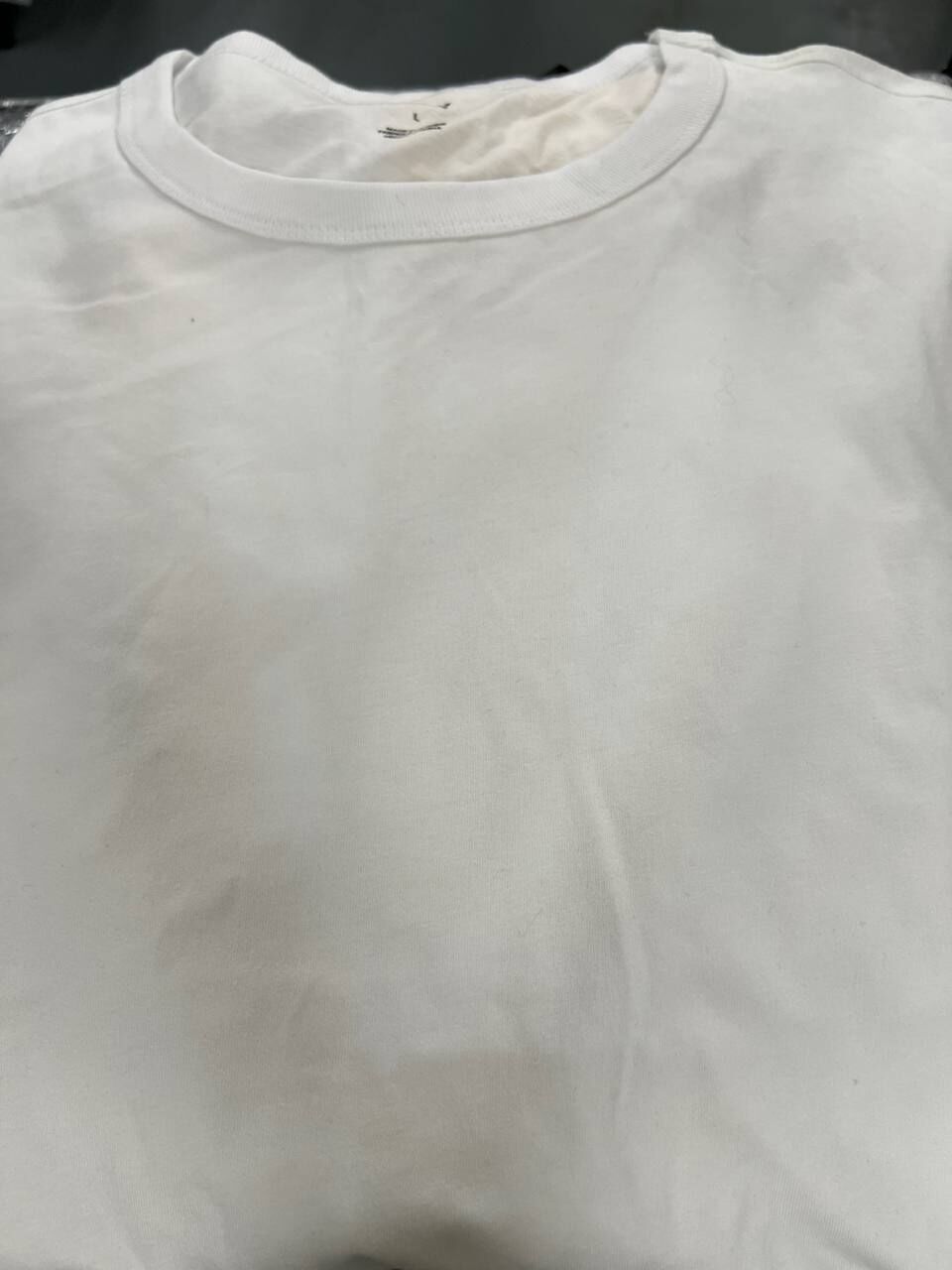 [S] DKNY WHITE CREW NECK TEE, M1410013-WHT (SD1552)