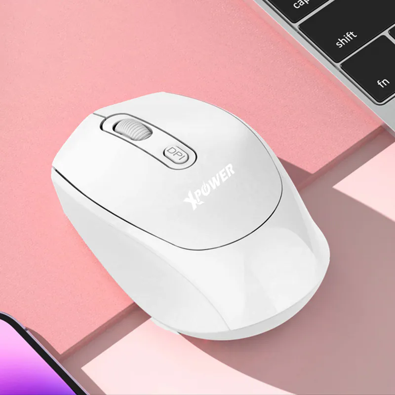 （2026新年限時優惠）XPower Rex M110 (兩用)藍牙5.4及2.4GHz無線靜音光學滑鼠