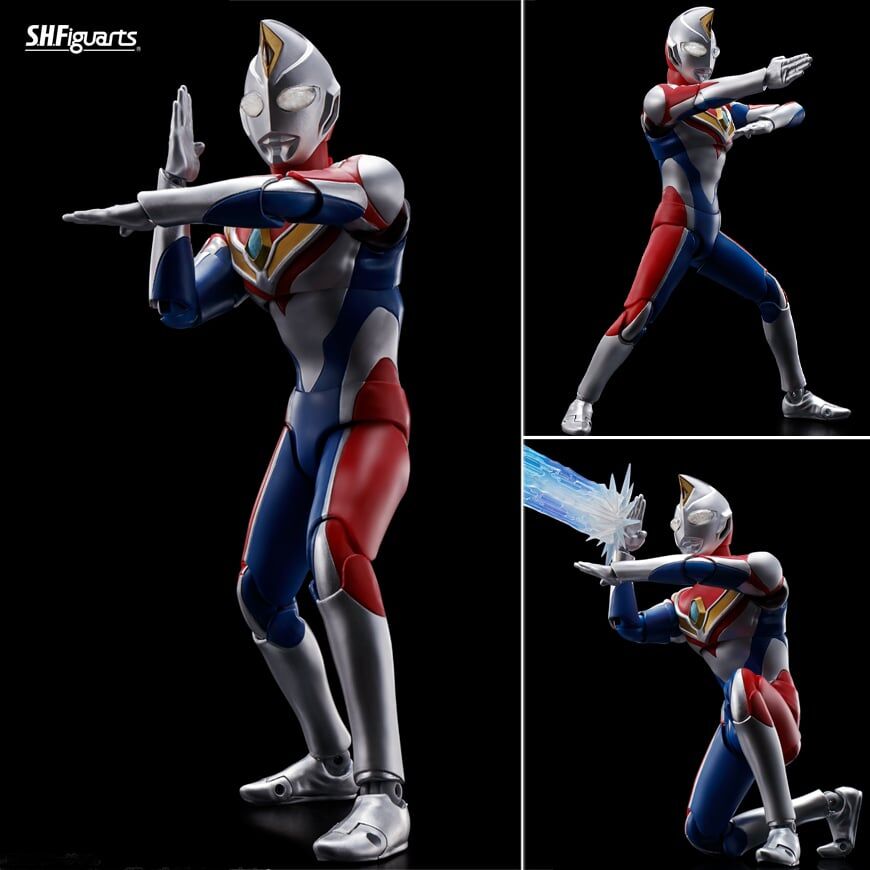 (預訂2026年2月尾再版) S.H.FIGUARTS (SHINKOCCHOU SEIHOU) ULTRAMAN DYNA FLASH TYPE 真骨雕 超人 帝拿 閃光型