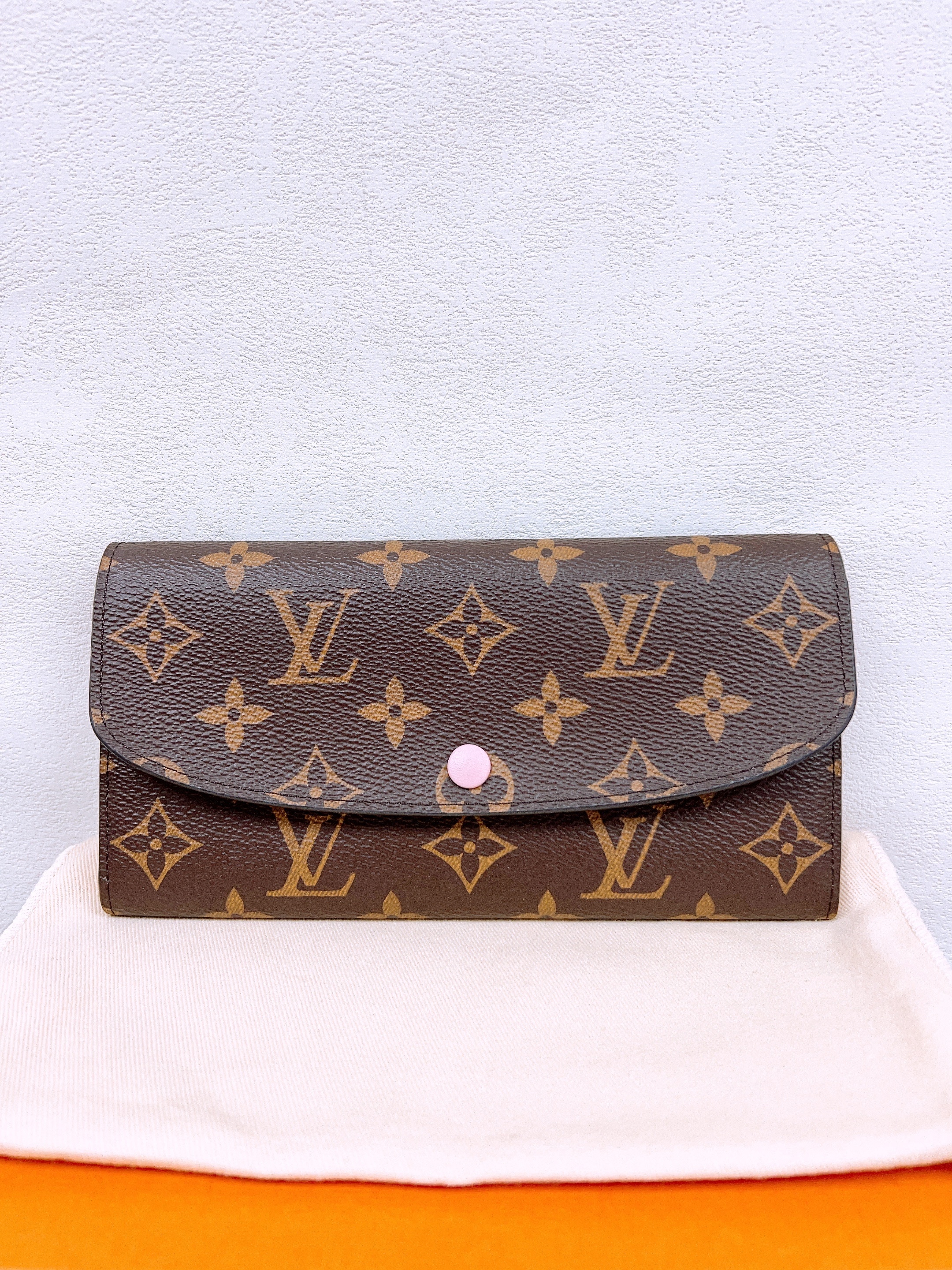 Lv emilie long wallet (brown monogram)