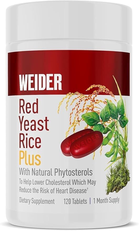 [S] WEIDER RED YEAST RICE PLUS, 240 TABLETS, SZZ650 (SZZ650)