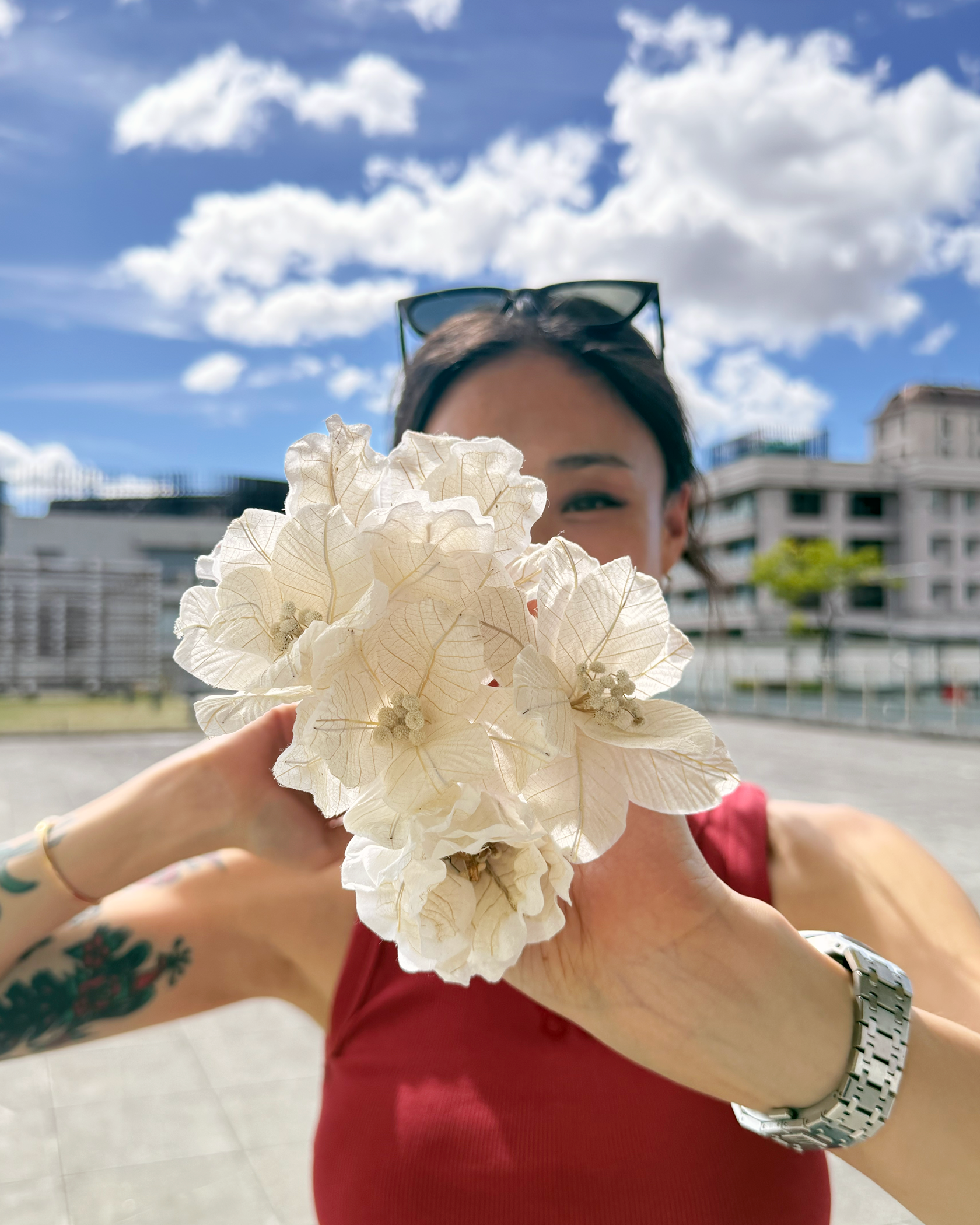 手工重瓣米蘭花