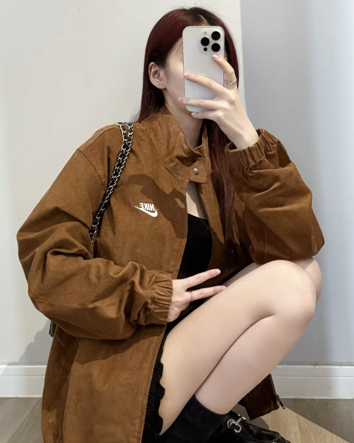 Nike Club Harrington Crdry 燈芯絨 夾克 外套