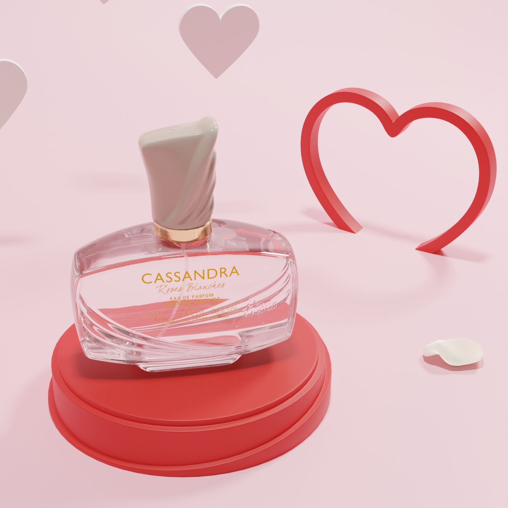 情定巴黎-白玫瑰 女性淡香精100ml