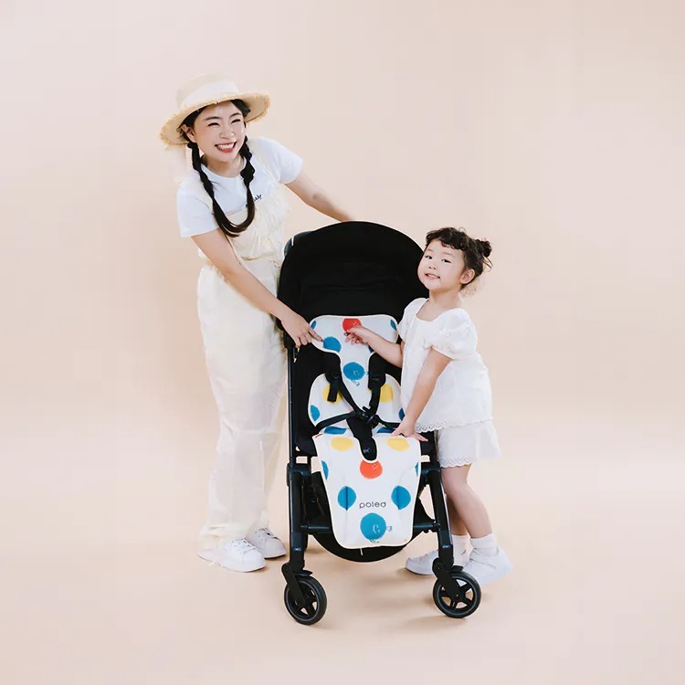 Poled X hahababy AIRLUV4 Donut 智能風扇涼感墊-擁抱點點