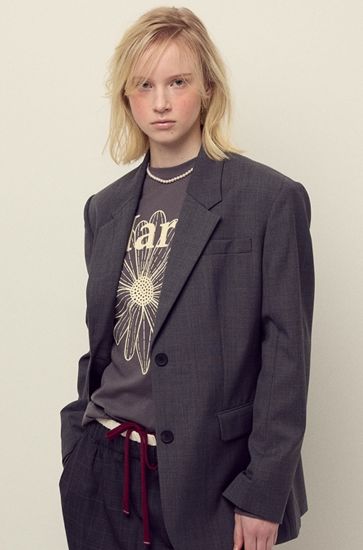 【韓國預購】MARDI KR090206 WOOL OVERSIZED SINGLE 外套