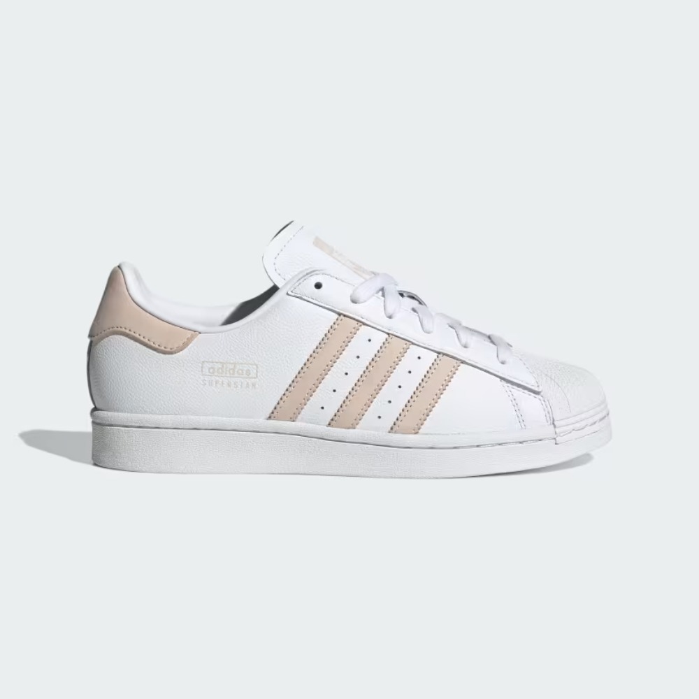 ADIDAS 休閒鞋 SUPERSTAR II W 白粉膚 貝殼頭 復古 女 IG4540
