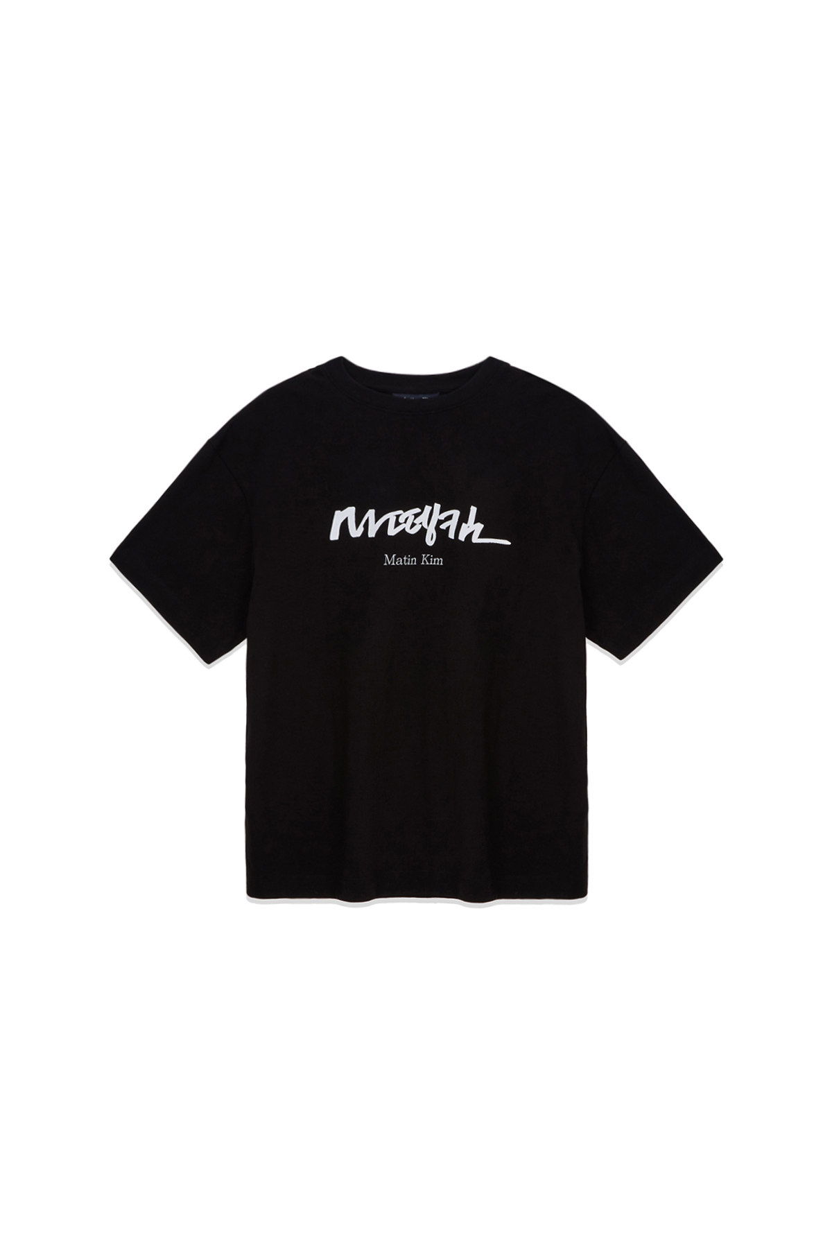 韓文元素LOGO上衣 黑色