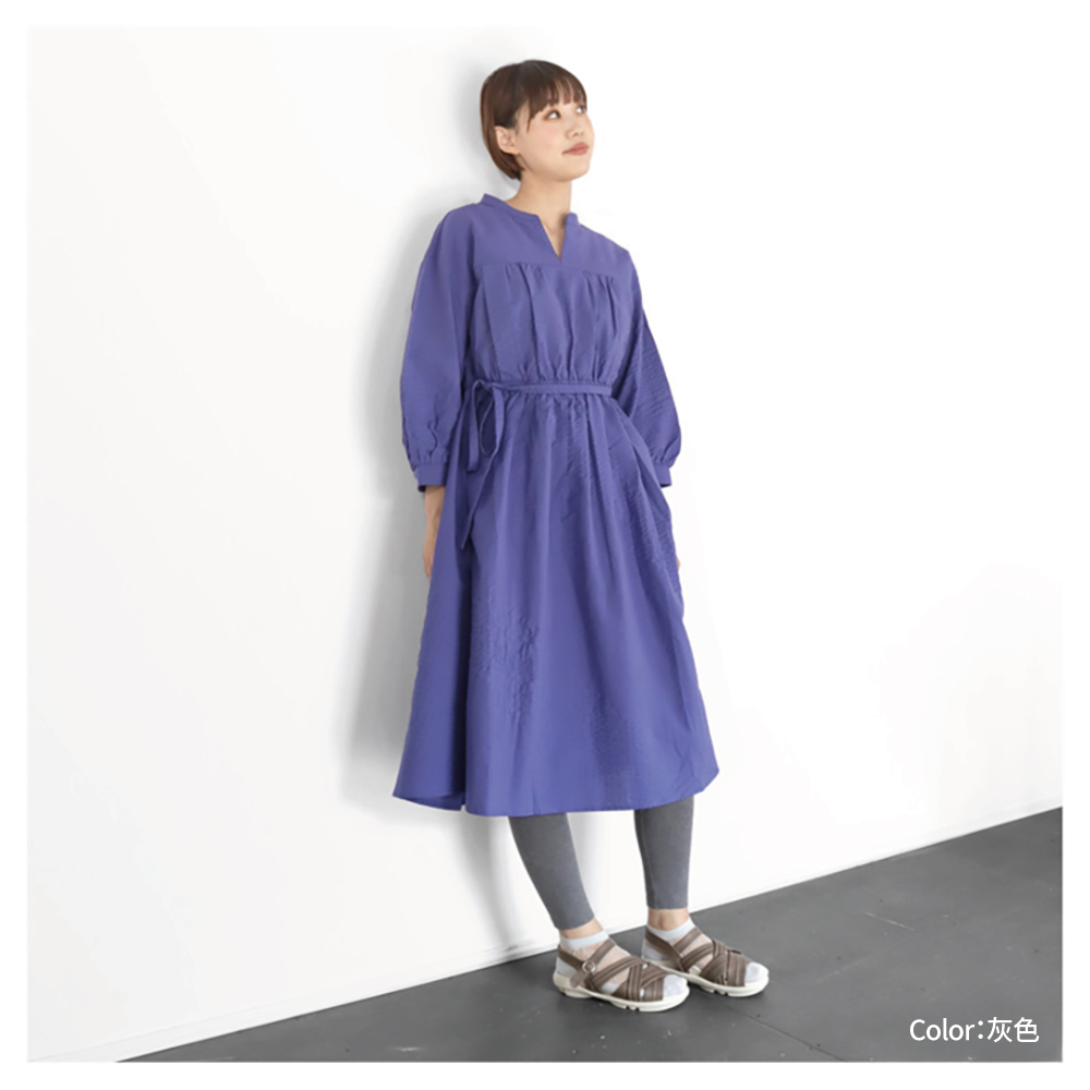 大阪樂步健康鞋 2ball 輕量編織交叉後帶涼鞋TB205(GRY-灰色)