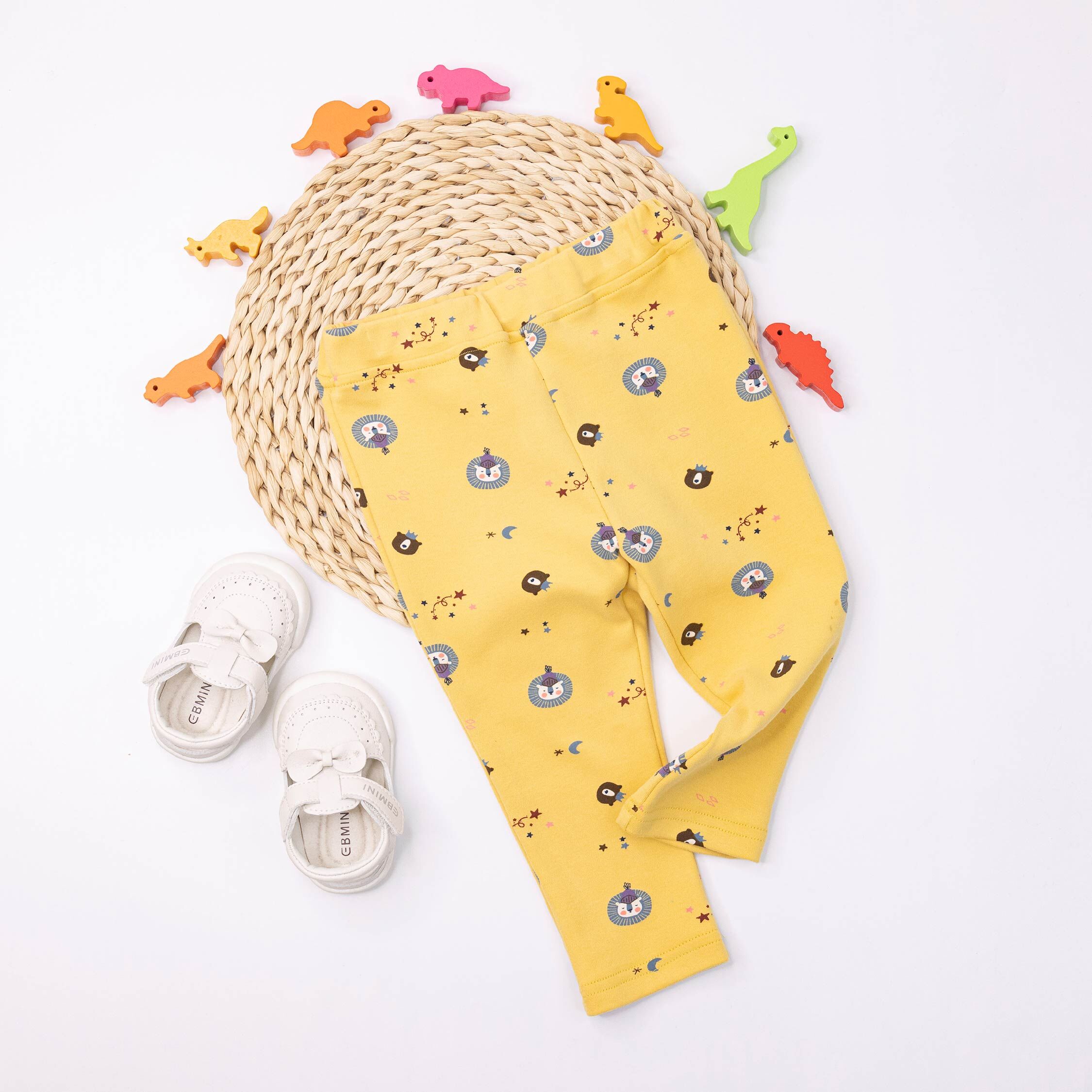 波紳士【12558】沉睡獅子與恐龍棉質長褲＊二色