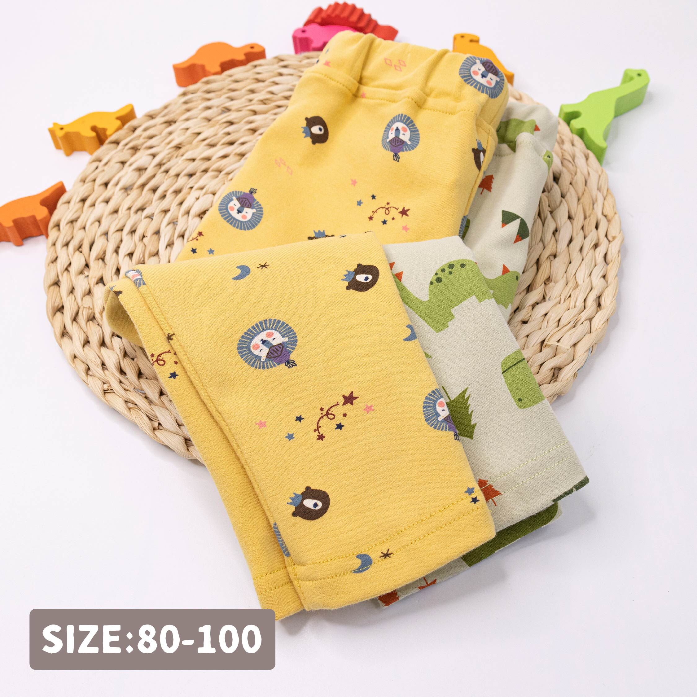 波紳士【12558】沉睡獅子與恐龍棉質長褲＊二色