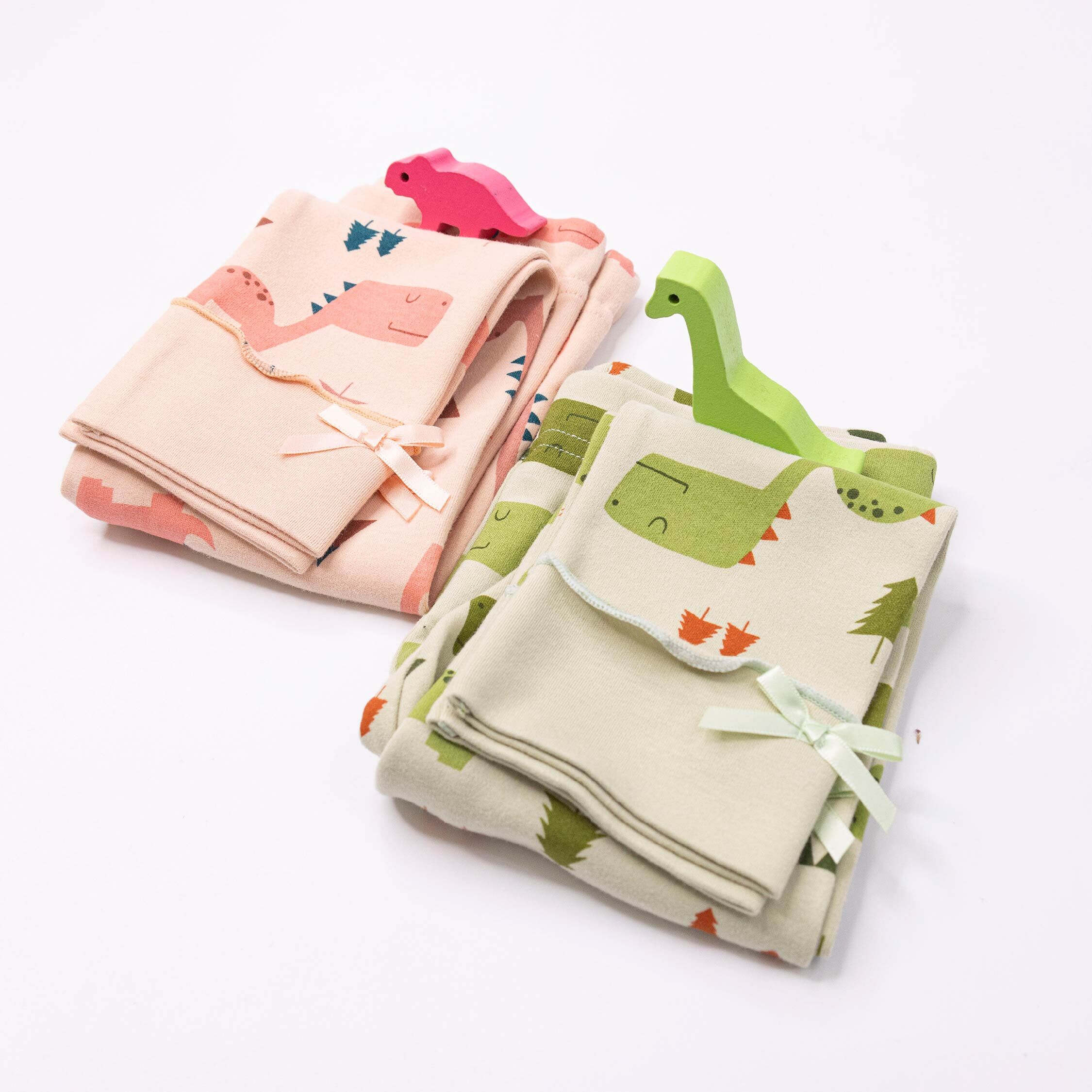 波紳士【12562】森林恐龍蝴蝶結裝飾長褲＊二色