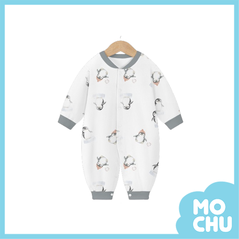 小企鵝長袖連身衣