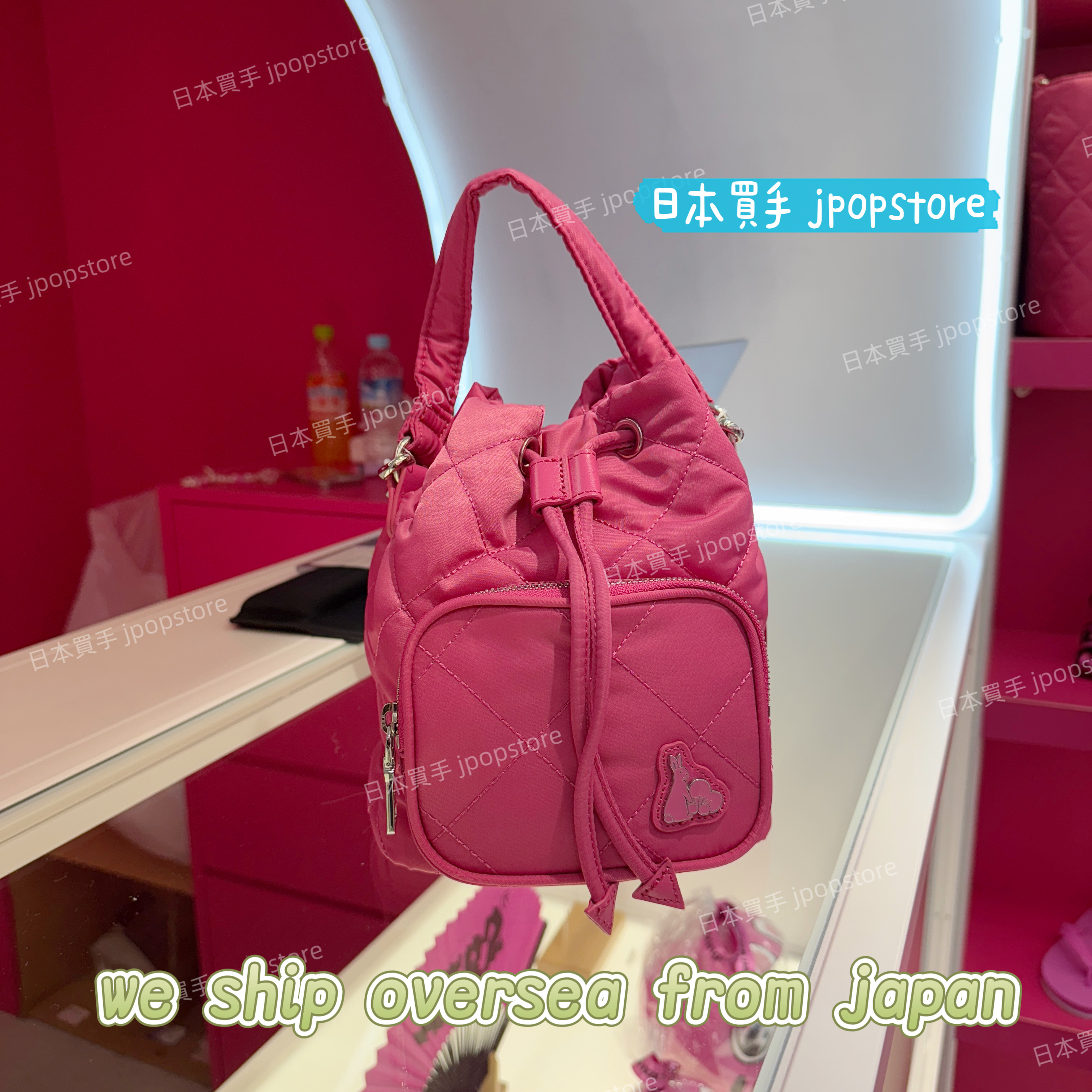 FR2梅 DRAWSTRING BAG 水桶袋