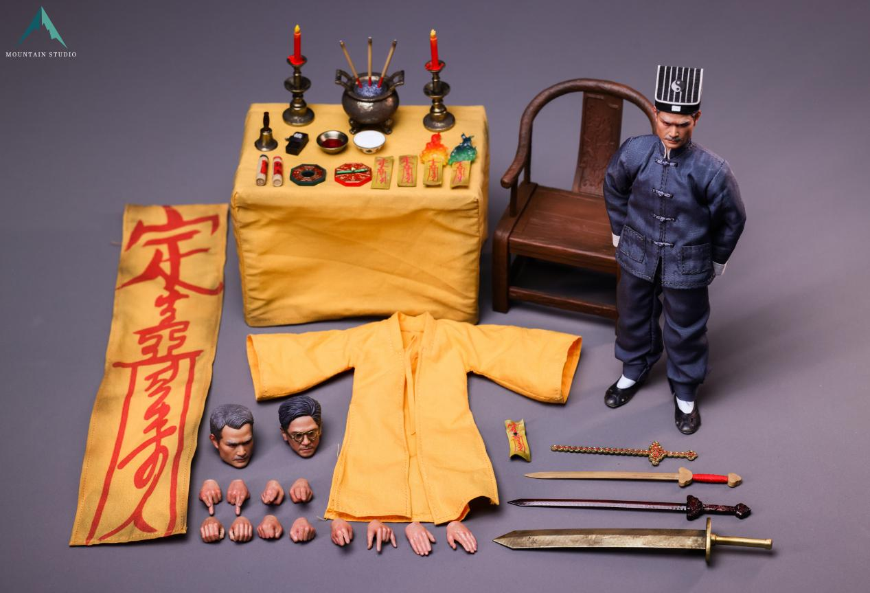 【Mountain Studio 黃衣俠1/12 可動人偶】普通版及豪華版