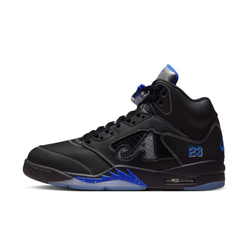 Awake NY x Nike Air Jordan 5 Retro Racer Blue 黑藍色 DV4982-004