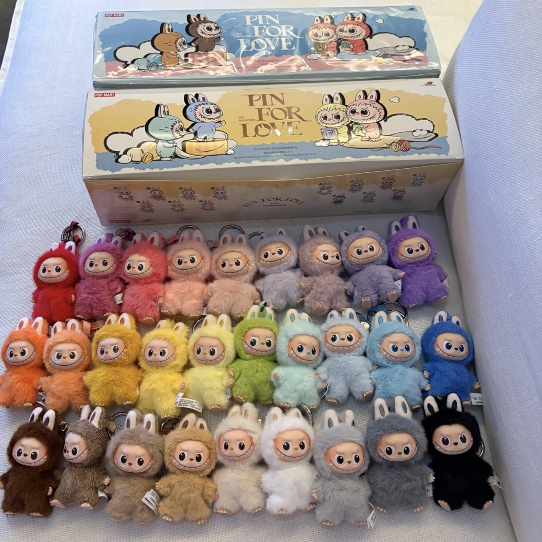 POP MART 泡泡瑪特 LABUBU 心底密碼系列 MINI 盲盒 THE MONSTEERS 多款 絨毛吊飾