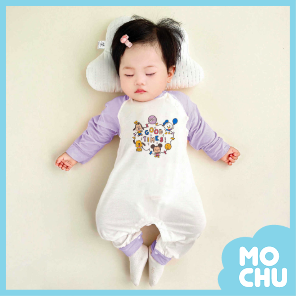 快樂時光薄款長袖連身衣