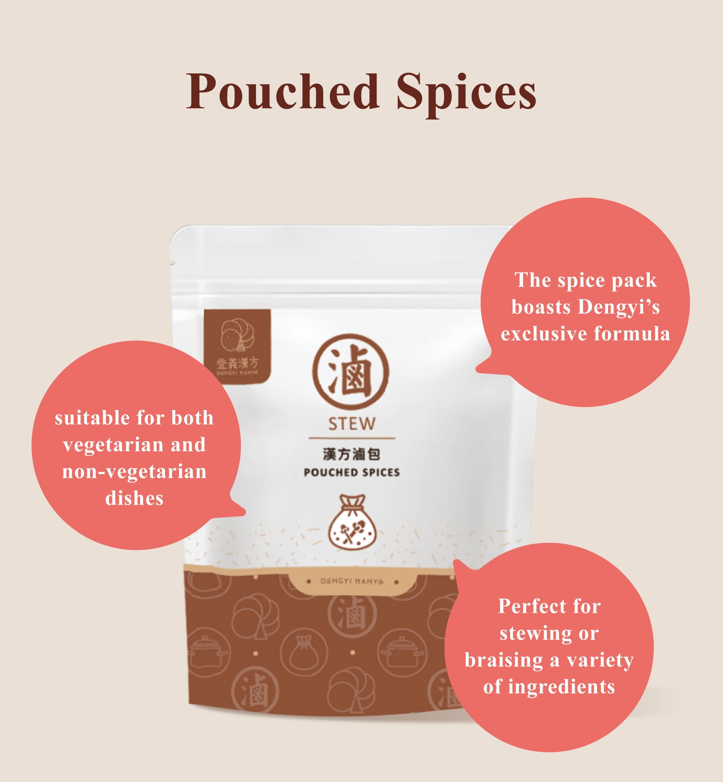 Dengyi Pouched Spices Features