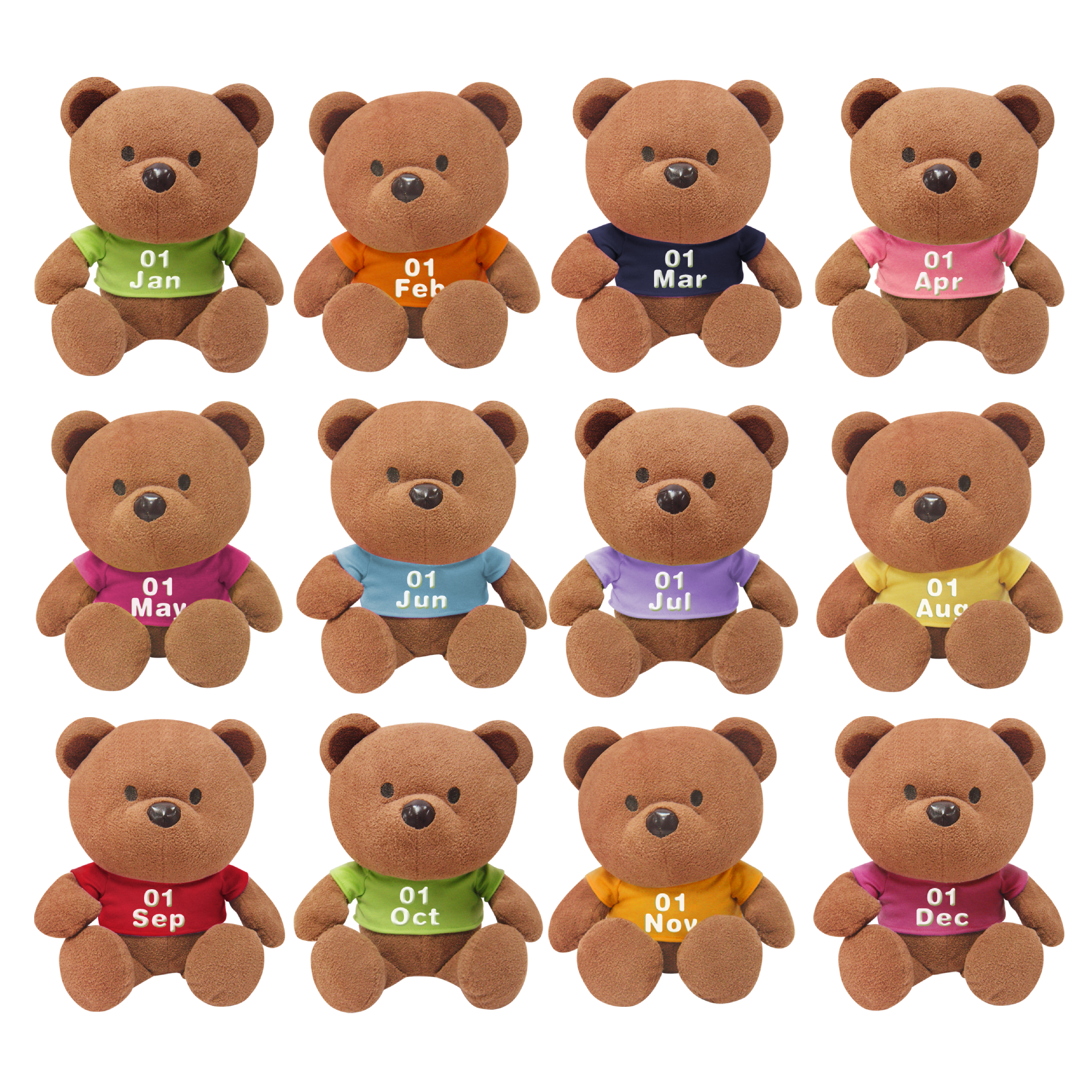 BOC 10吋小熊 365天系列 - 4至6月