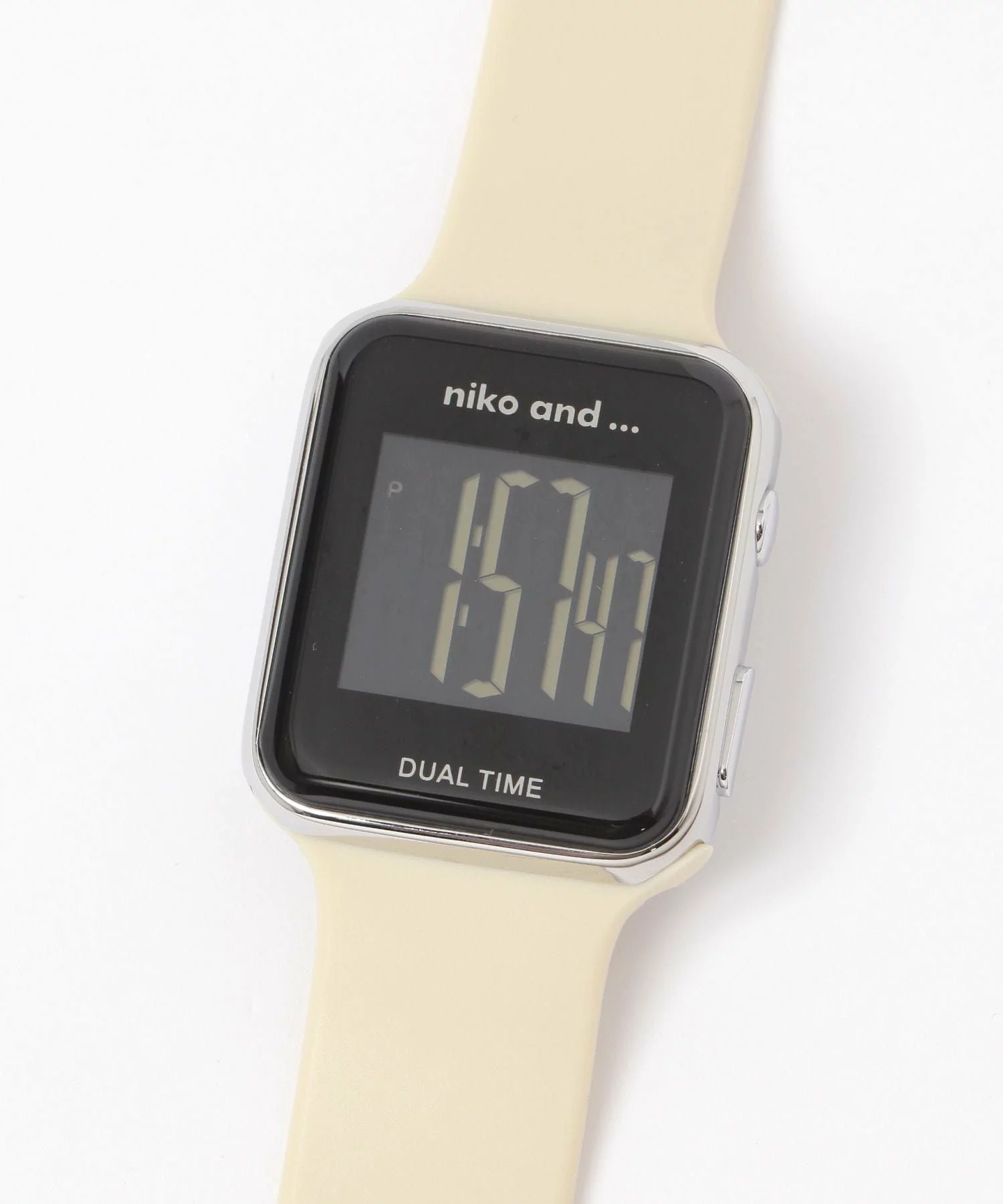 日本選物｜niko and ... 方形數字手錶 (4色入)