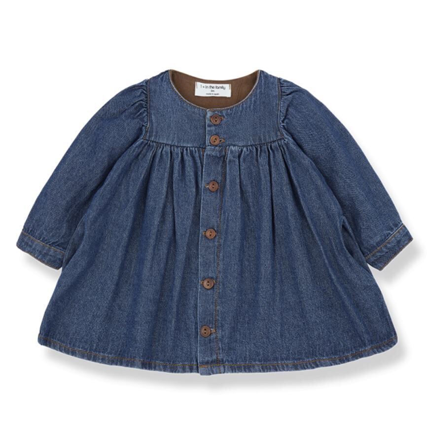 1+ in the family 復古丹寧洋裝 ADDAIA denim