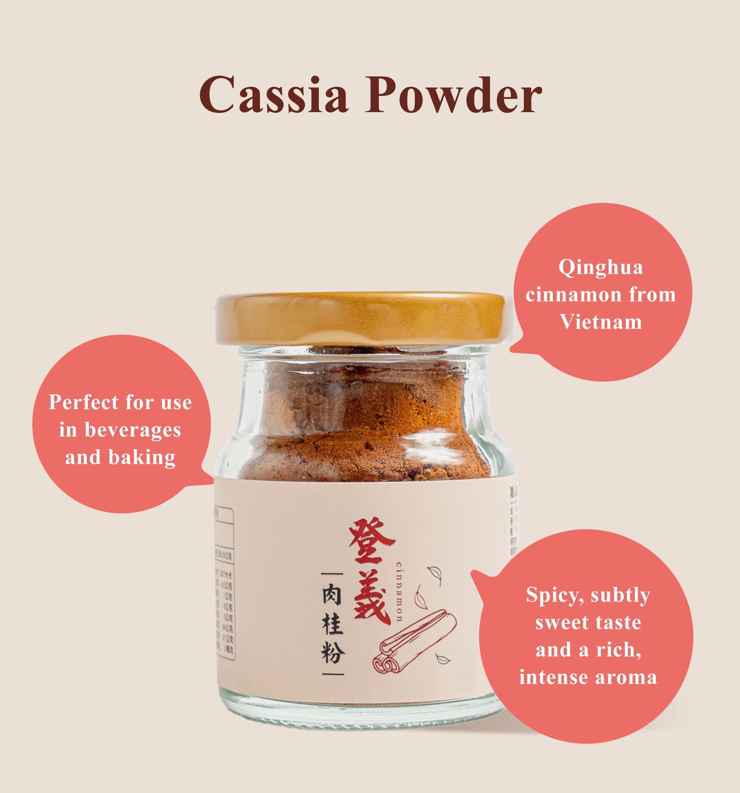 Dengyi Cassia Powder Features
