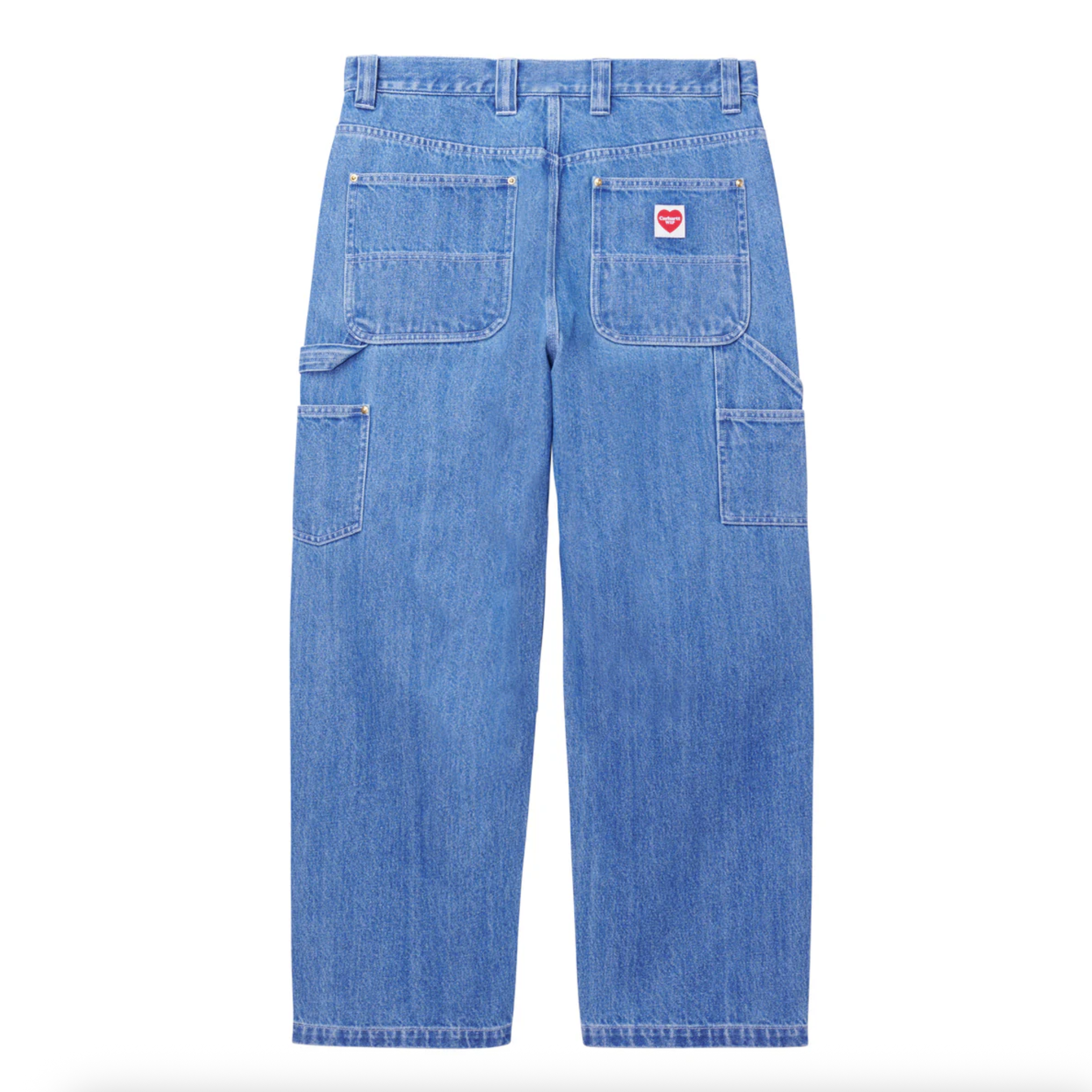 -(B2d04)- CARHARTT WIP NASH DOUBLE KNEE PANT 雙膝褲 畫家褲 單寧藍/紫色/黑色-A251018