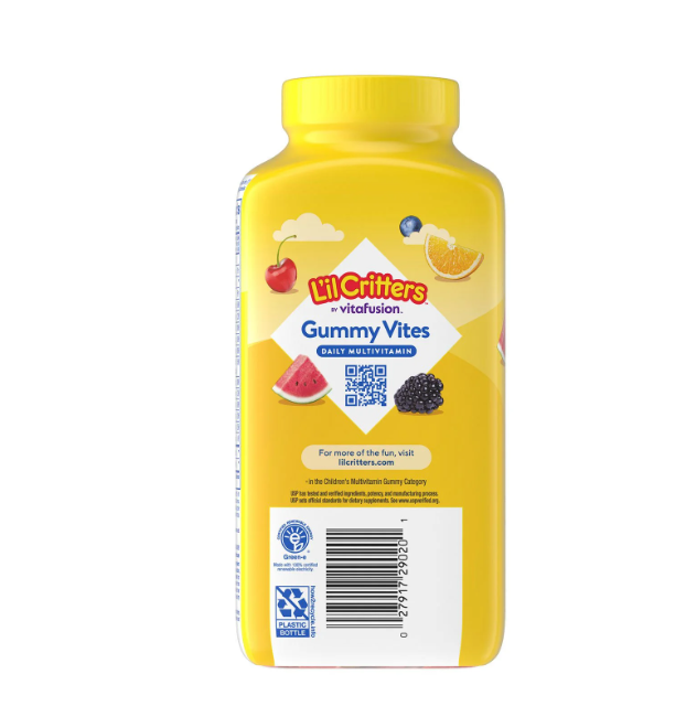 [S] LIL CRITTERS GUMMY VITES DAILY MULTIVITAMIN, 027917290201 (SZZ667)