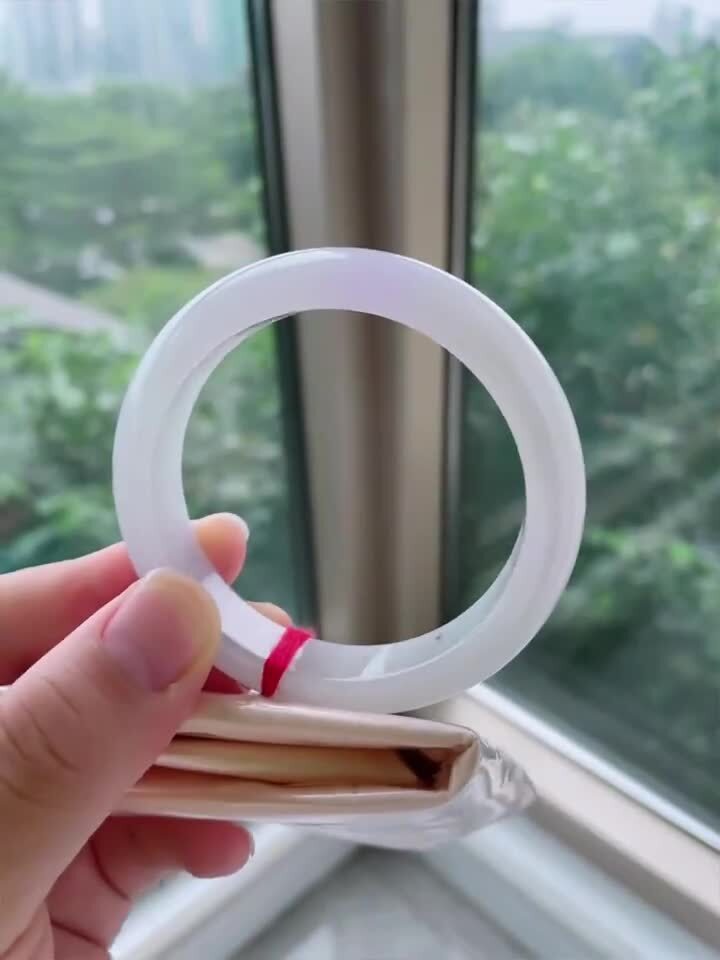 7245845 56mm紫底正圈翡翠手鐲 (54-56)