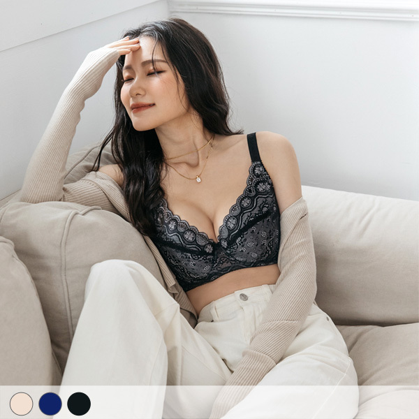 煙雨四季。大罩杯機能防外擴內衣C.D.E.F.G罩