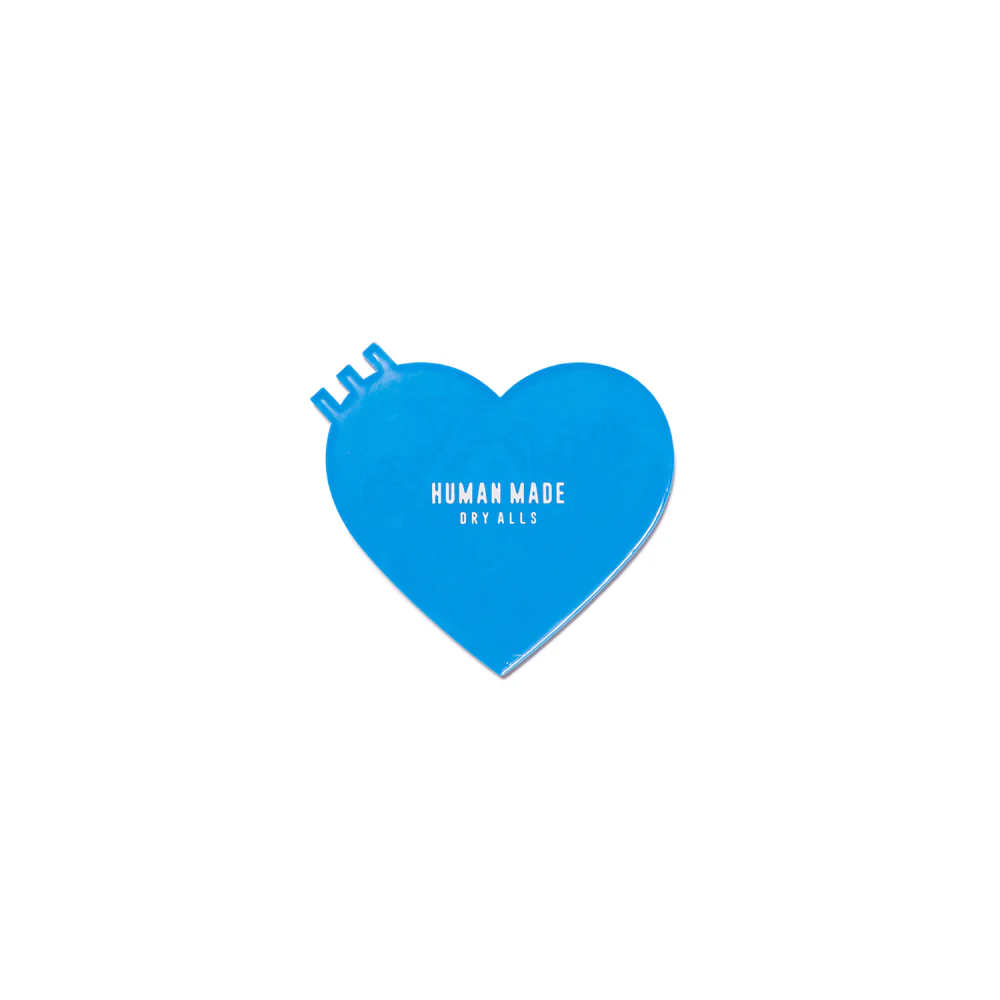 Human Made Heart Rubber Coaster - Blue| HM29GD109