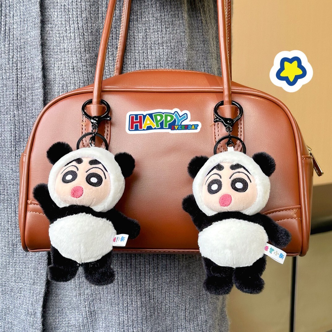 正版蠟筆小新變裝毛絨吊飾