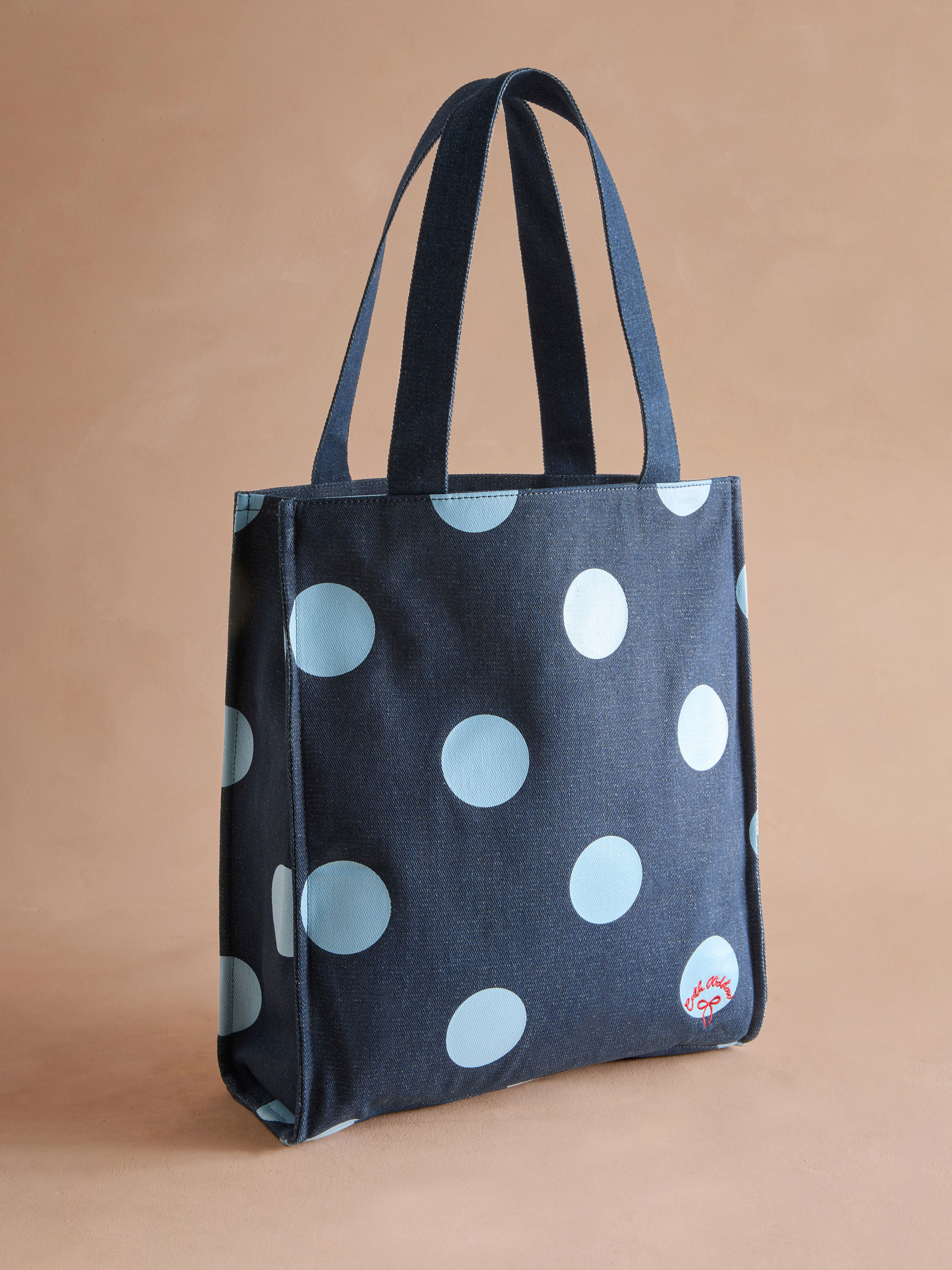 DENIM SPOT 防潑水直式印花書袋